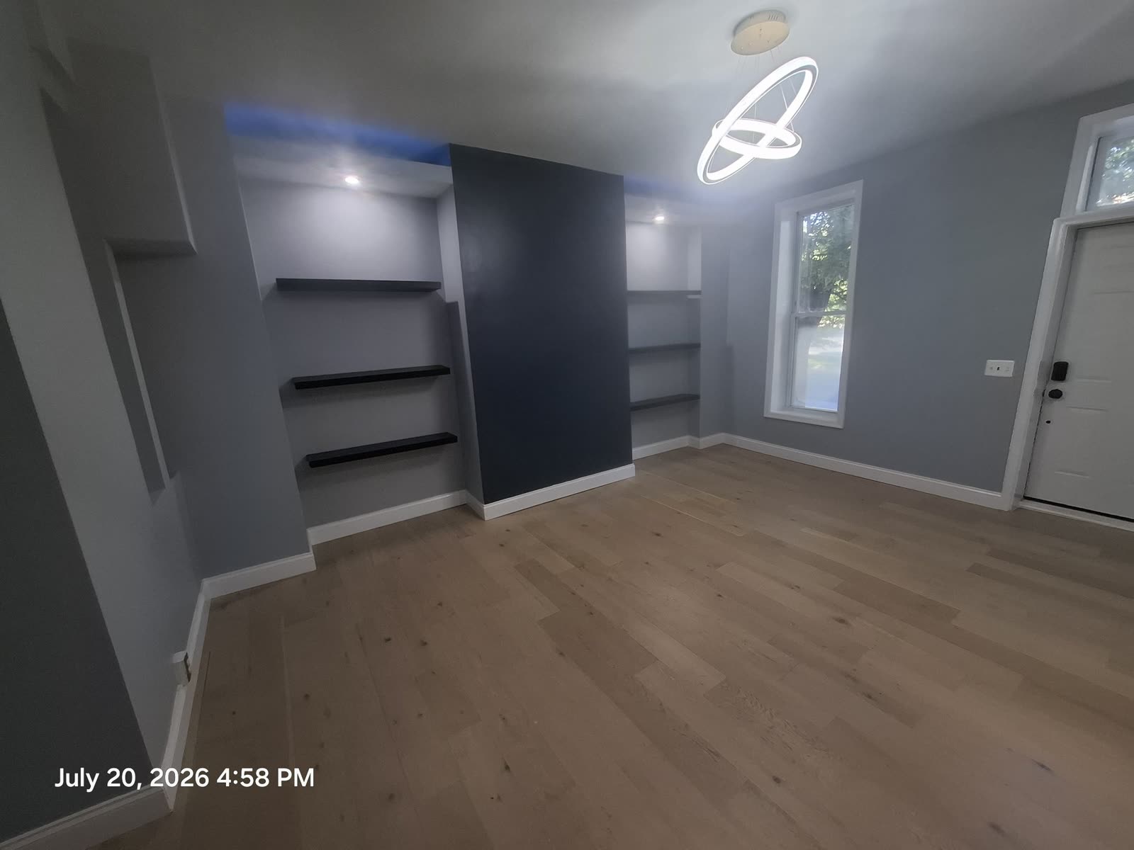 Living room &mdash; N Broadway townhouse