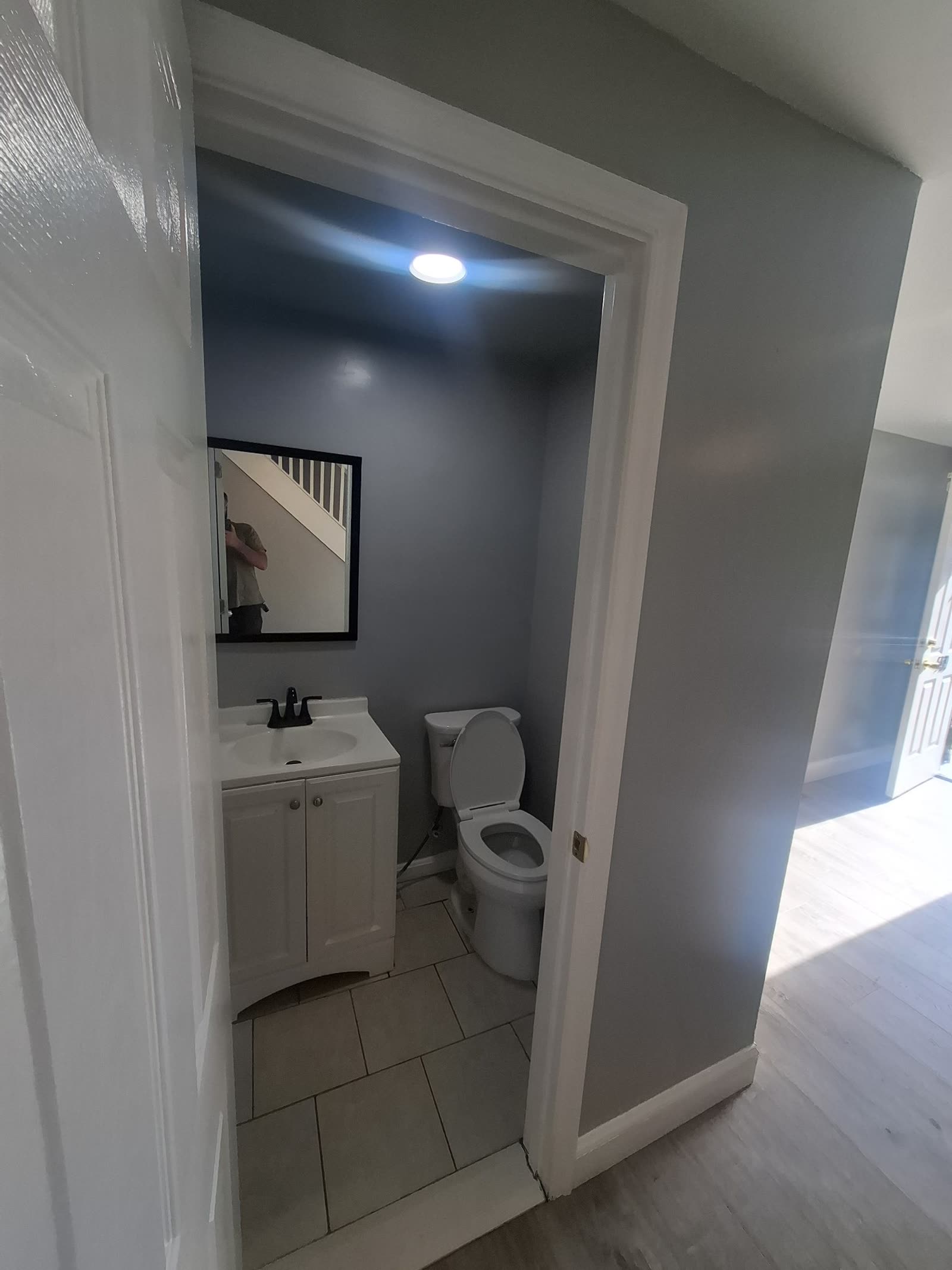 Half bathroom